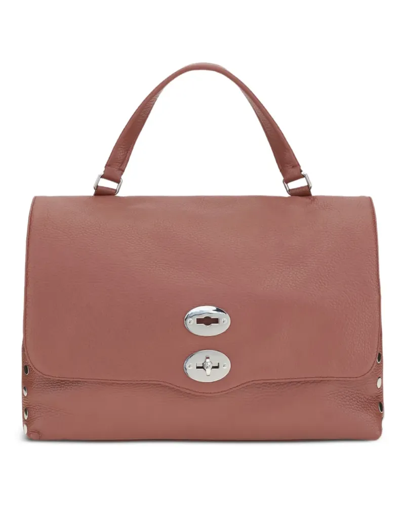 Zanellato medium Postina Daily leather satchel - Rot Rot