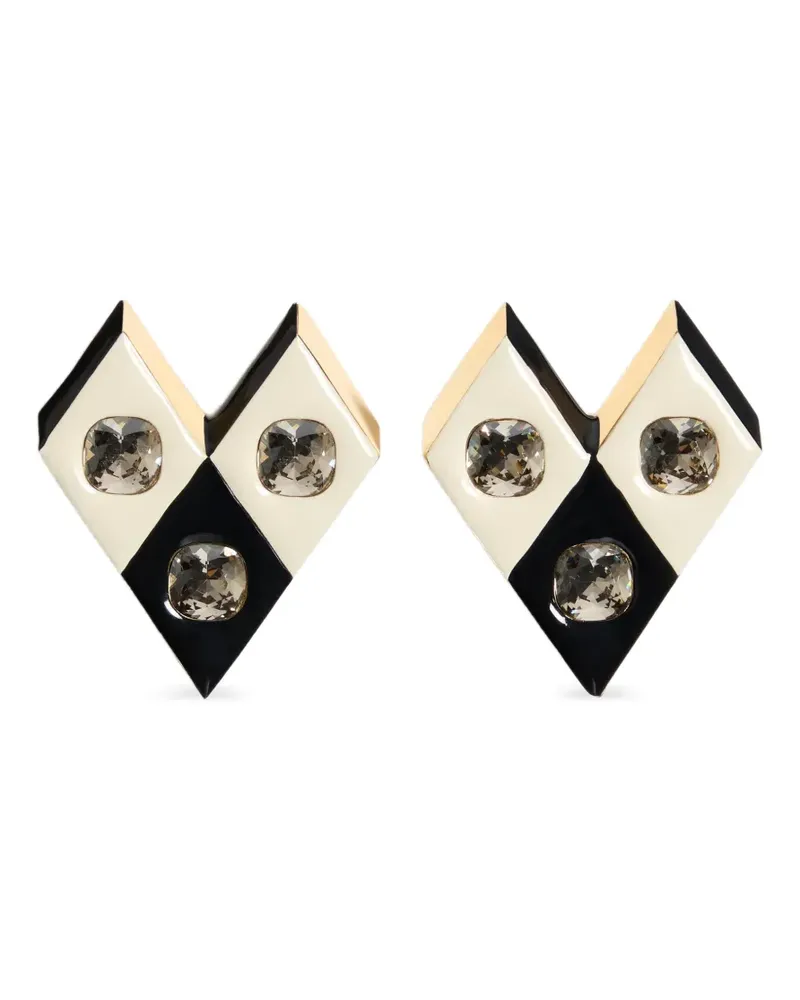 Valentino Garavani Losangettes Ohrringe - Gold Gold