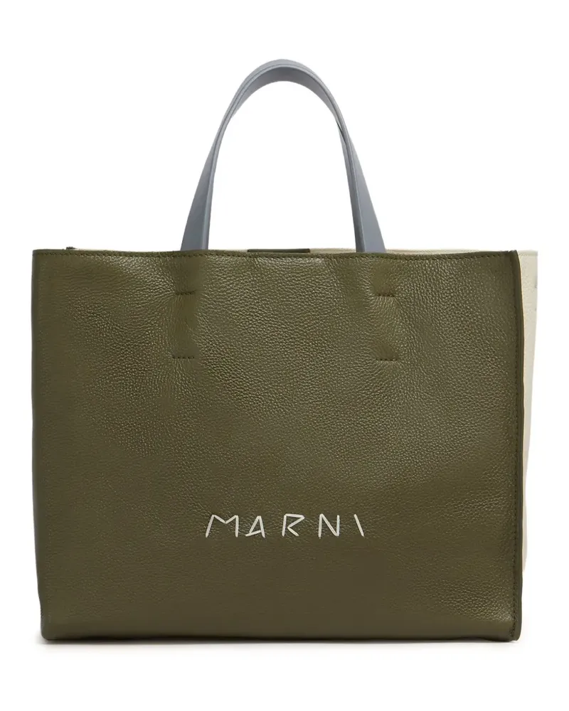 Marni Museo Shopper - Grün Grün