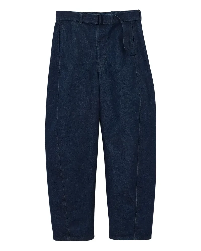 Christophe Lemaire Jeans mit Gürtel - Blau Blau