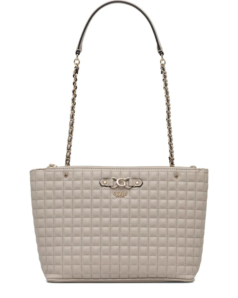 Guess Nadira quilted shoulder bag - Nude Nude