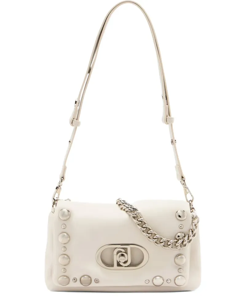 Liu Jo LaPuffy medium bead shoulder bag - Weiß Weiß