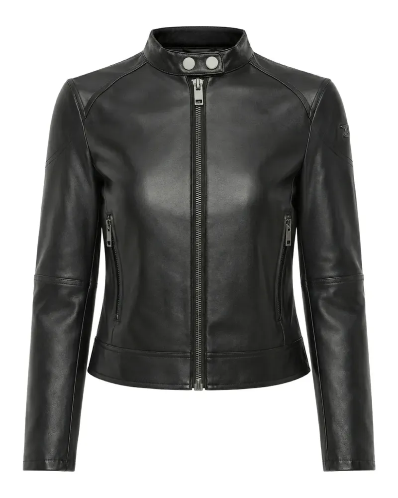Diesel L-Suza-R zip-detail jacket - Schwarz Schwarz