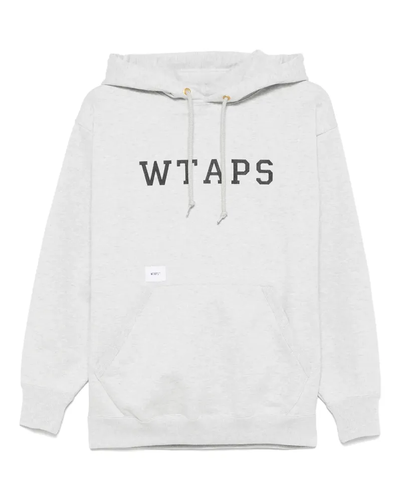 WTAPS Academy Logo Hoodie - Grau Grau