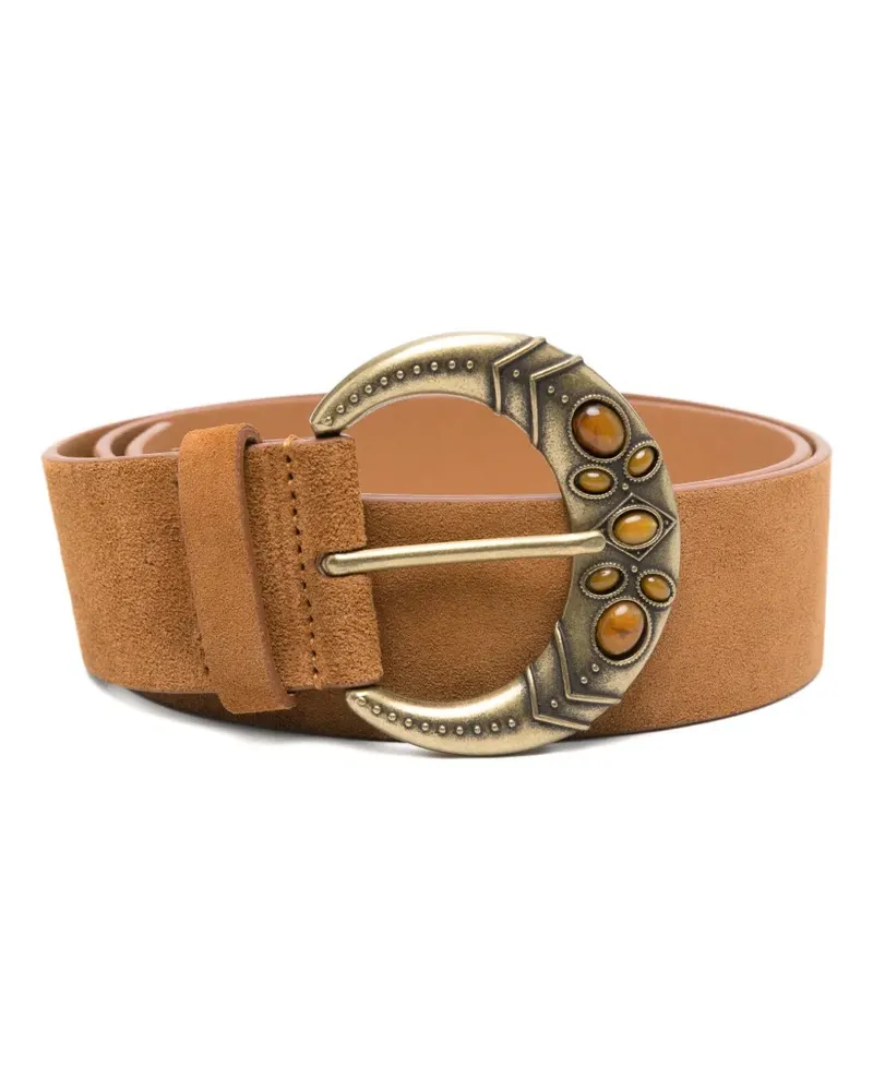 ba&sh Brody Gürtel aus Wildleder - Braun Braun