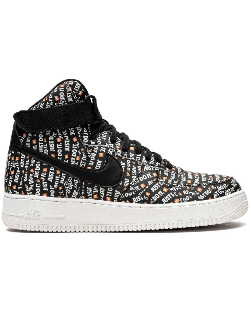 Nike Air Force 1 High 07 LV8 Just Do It Sneakers - Schwarz Schwarz