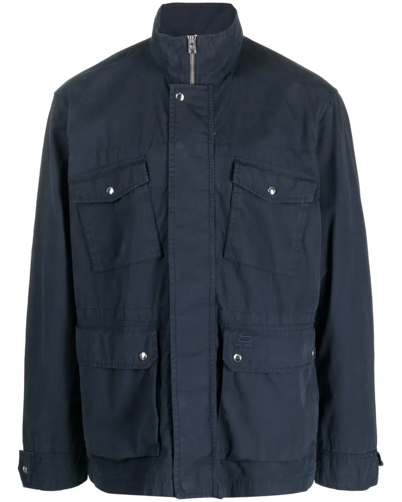 Woolrich Crew Field Jacke - Blau Blau