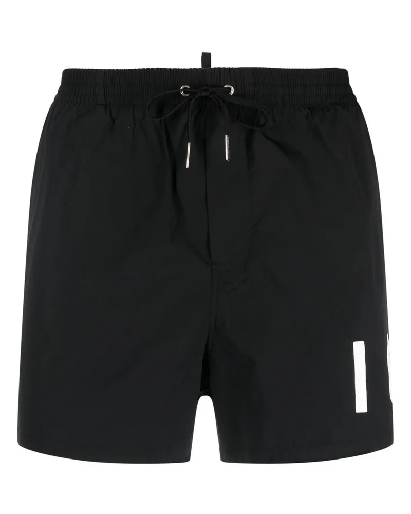 Dsquared2 Klassische Badeshorts Schwarz