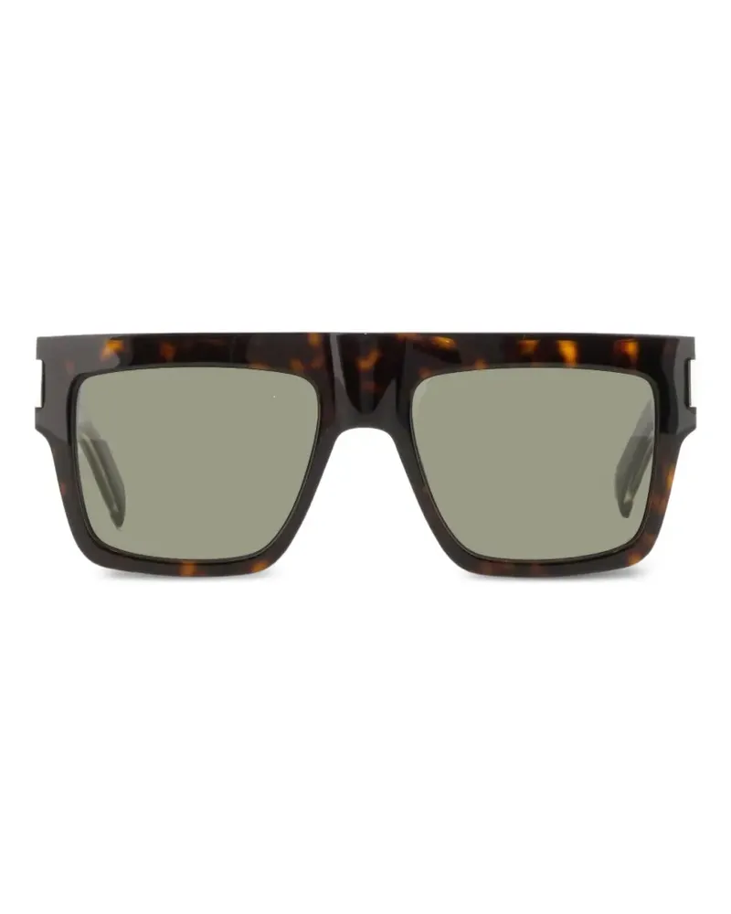 Saint Laurent SL 628 square-frame sunglasses - Braun Braun