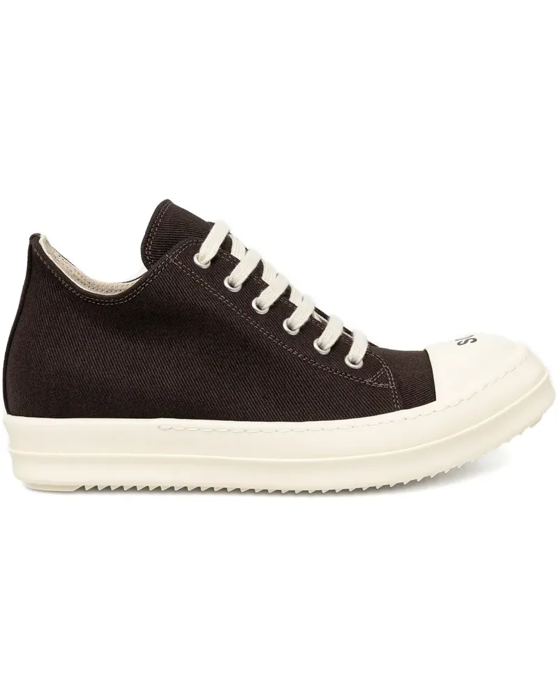 DRKSHDW by Rick Owens Low Sneaks lace-up sneakers - Braun Braun