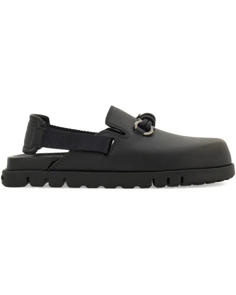 Ferragamo Sandalen mit dicker Sohle - Schwarz Schwarz