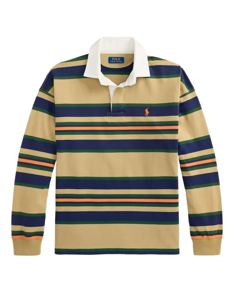 Ralph Lauren Gestreifter Pullover - Nude Nude