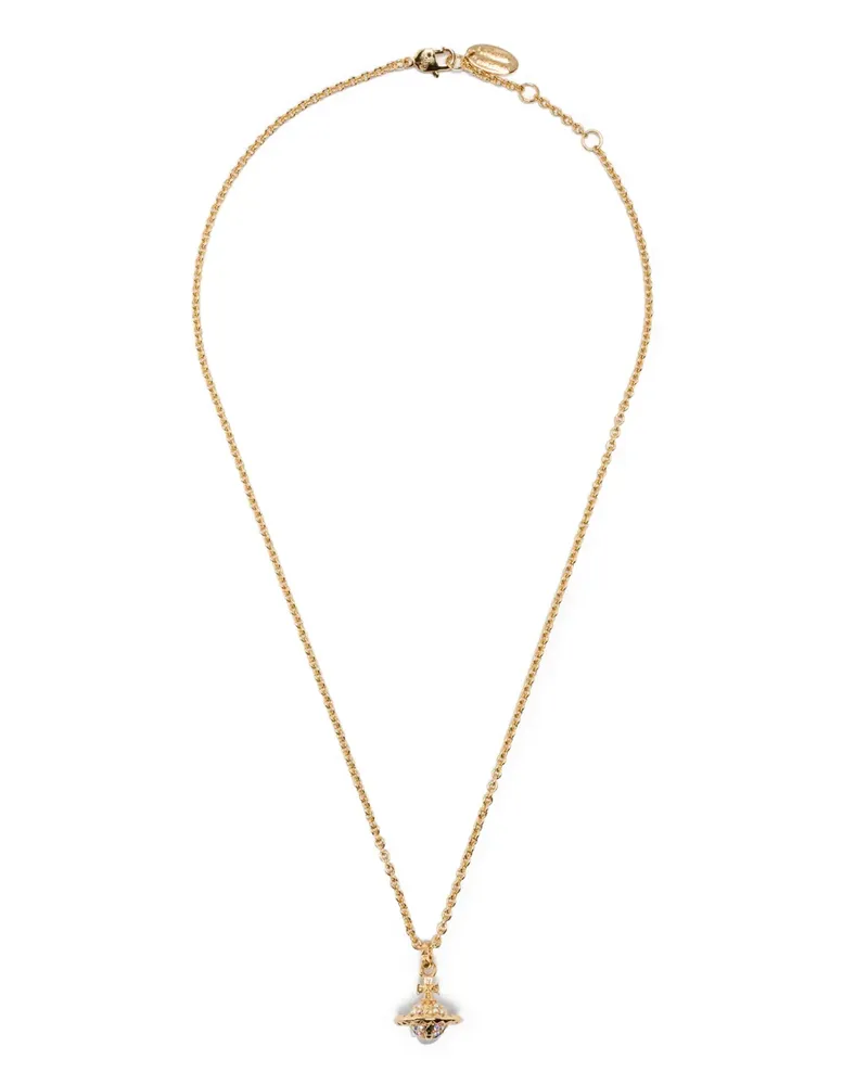 Vivienne Westwood Halskette mit Orb-Anhänger - Gold Gold