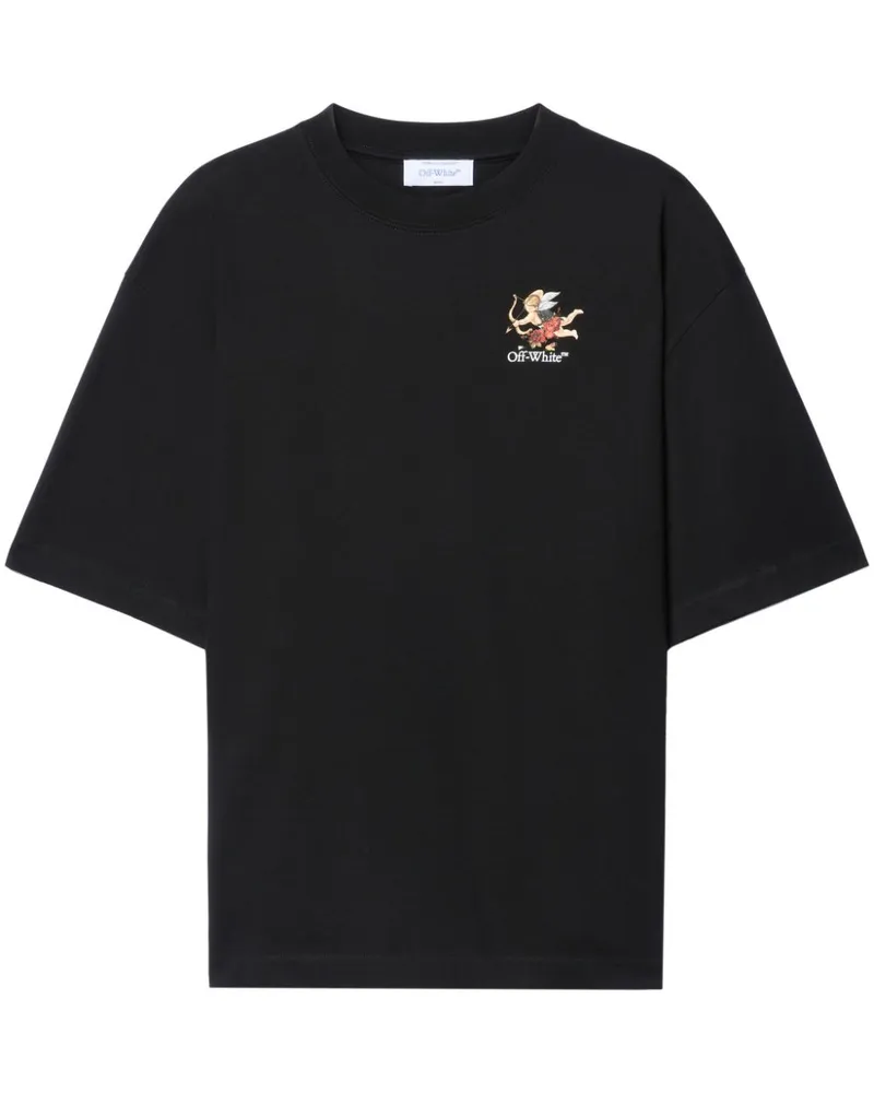OFF-WHITE Fresco Bookish T-Shirt - Schwarz Schwarz