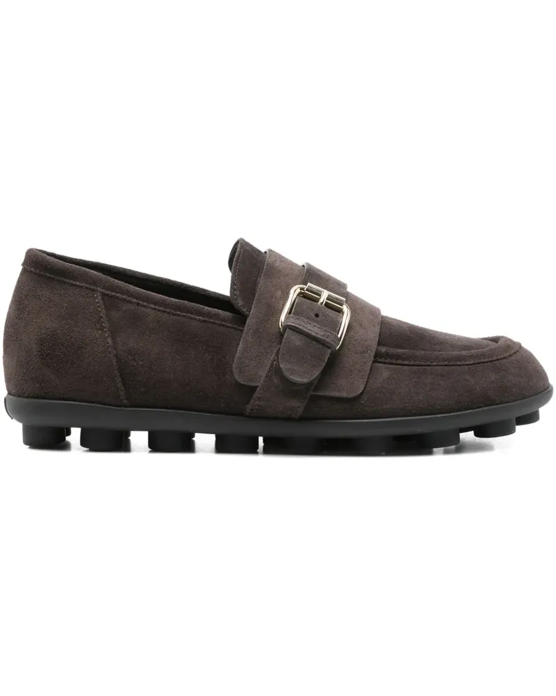 Attilio Giusti Leombruni Loafer aus Wildleder - Braun Braun
