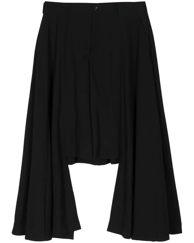 Comme des Garçons Hose mit tiefem Schritt - Schwarz Schwarz