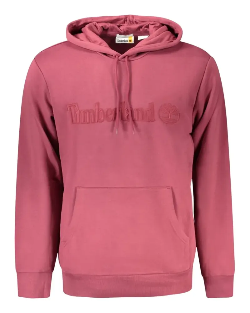 Timberland Hampton logo-embroidered cotton hoodie - Violett Violett