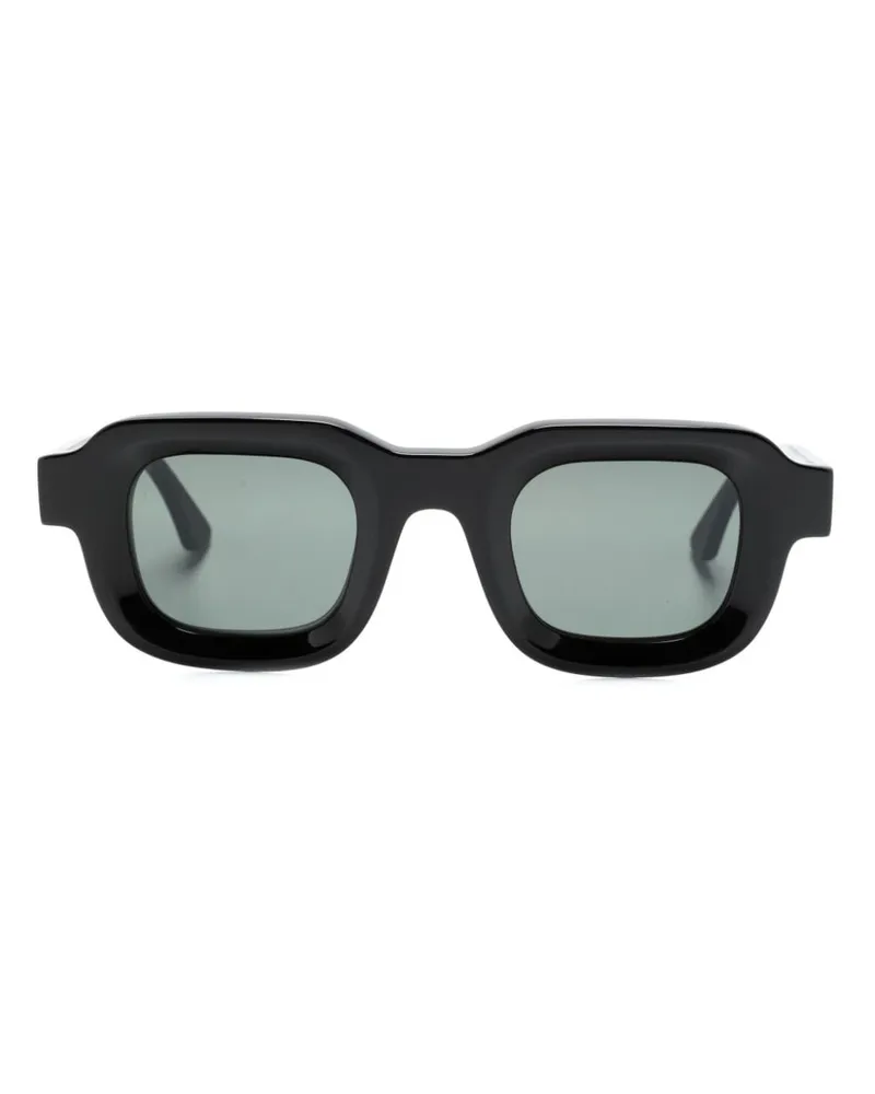 Thierry Lasry Narcoty Sonnenbrille mit eckigem Gestell Schwarz