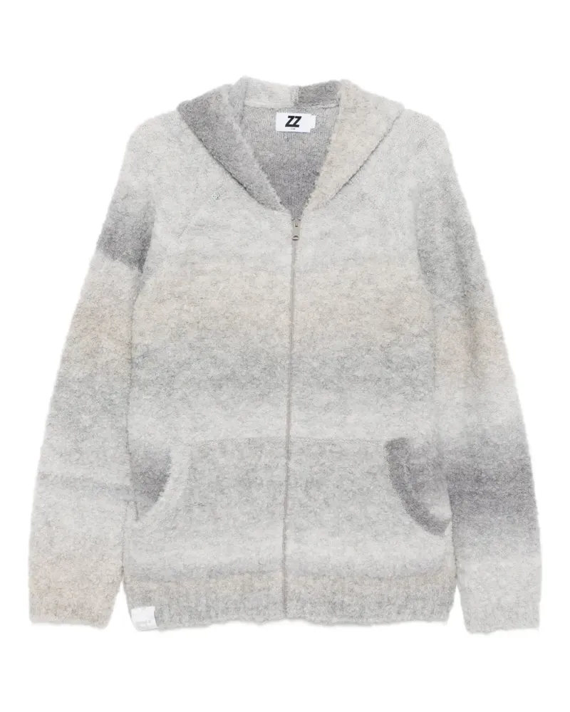 Izzue Hoodie mit Farbverlauf - Grau Grau