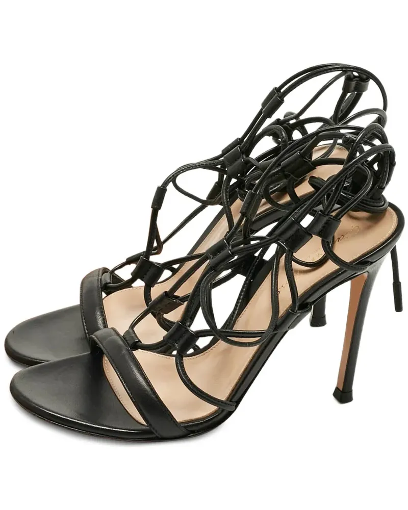 Gianvito Rossi Giza Sandalen mit Absatz - Schwarz Schwarz