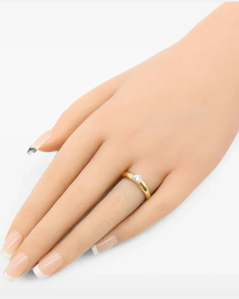 Cartier Ellipse diamond ring - Gold Gold