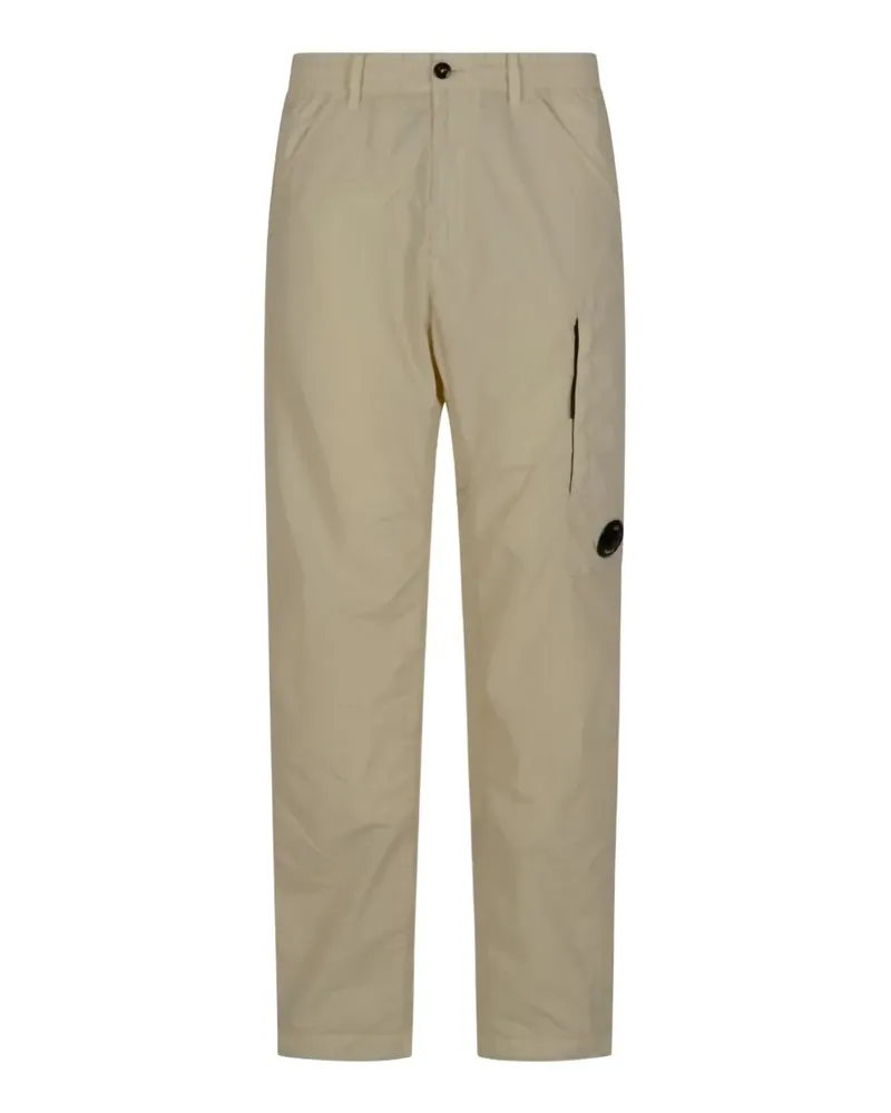 C.P. Company lens-detail cargo pants - Nude Nude