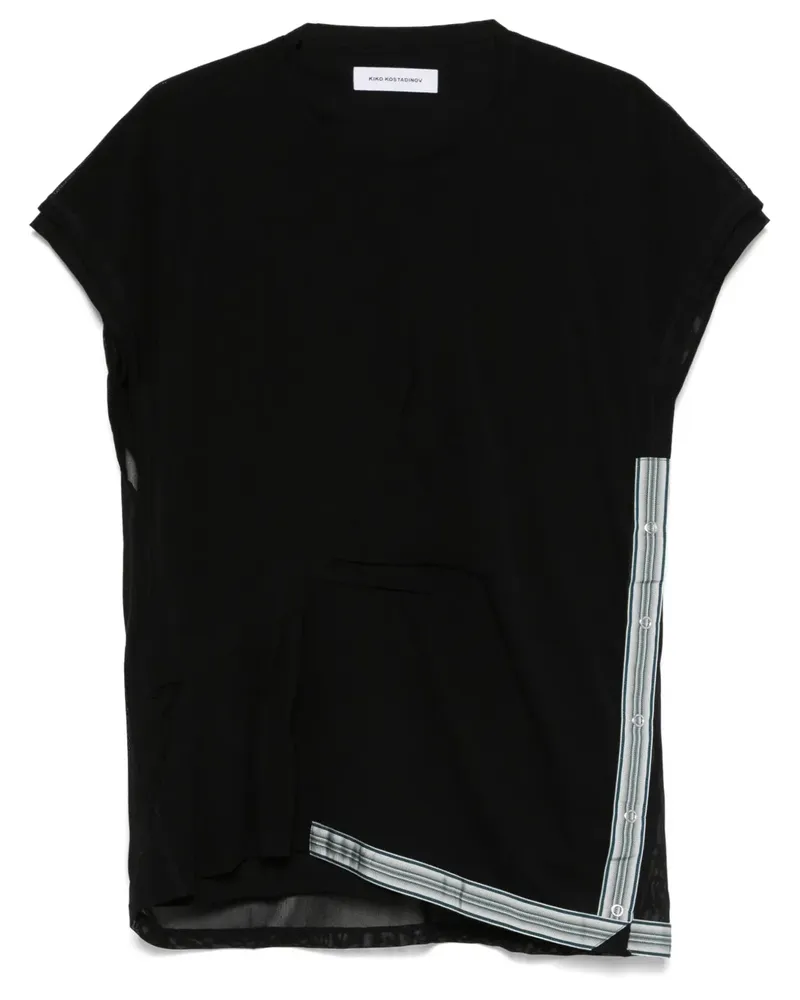 KIKO KOSTADINOV Inex T-Shirt - Schwarz Schwarz
