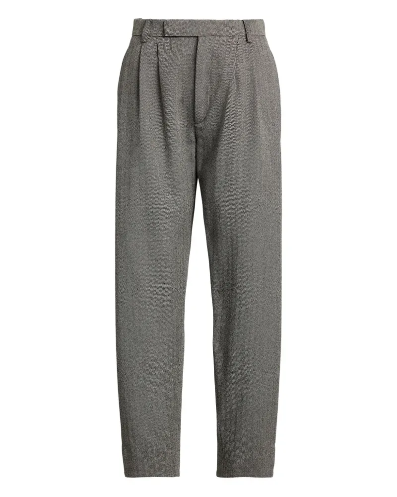 Ralph Lauren Jeanne Hose mit Falten - Grau Grau