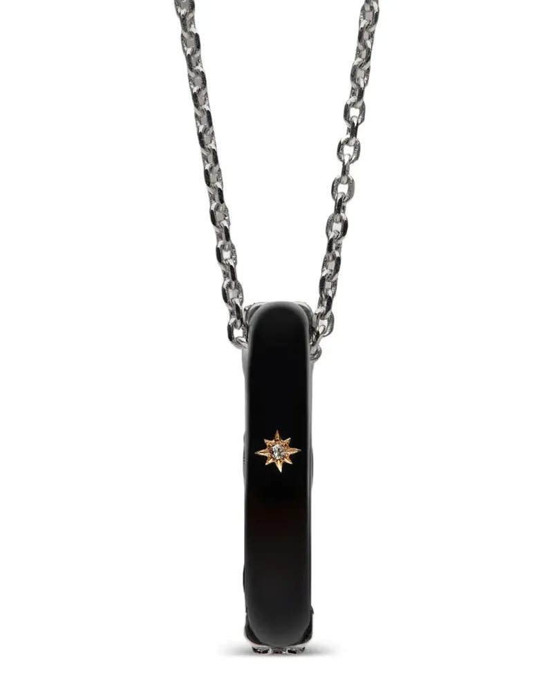 Maison Margiela star-detail pendant necklace - Silber Silber