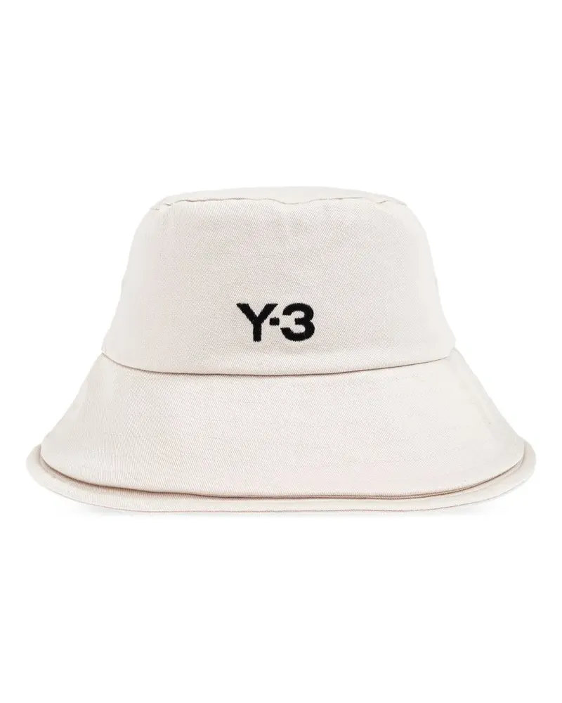 Y-3 Fischerhut mit Logo-Print - Nude Nude