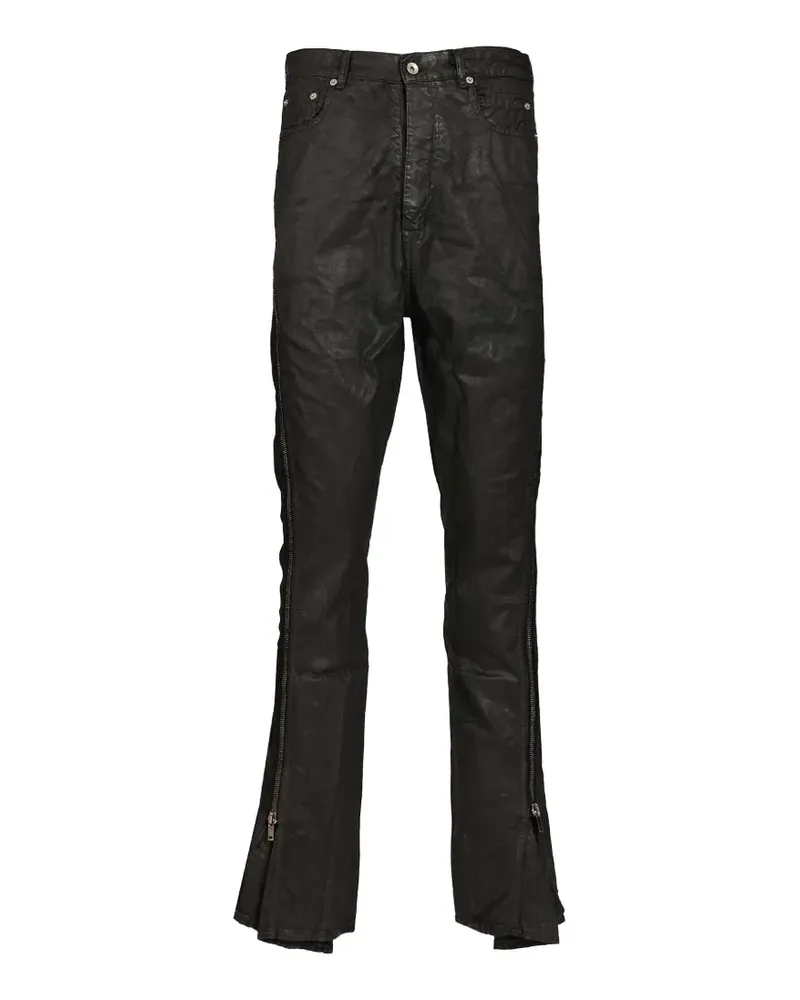 DRKSHDW by Rick Owens zip low-rise jeans - Schwarz Schwarz