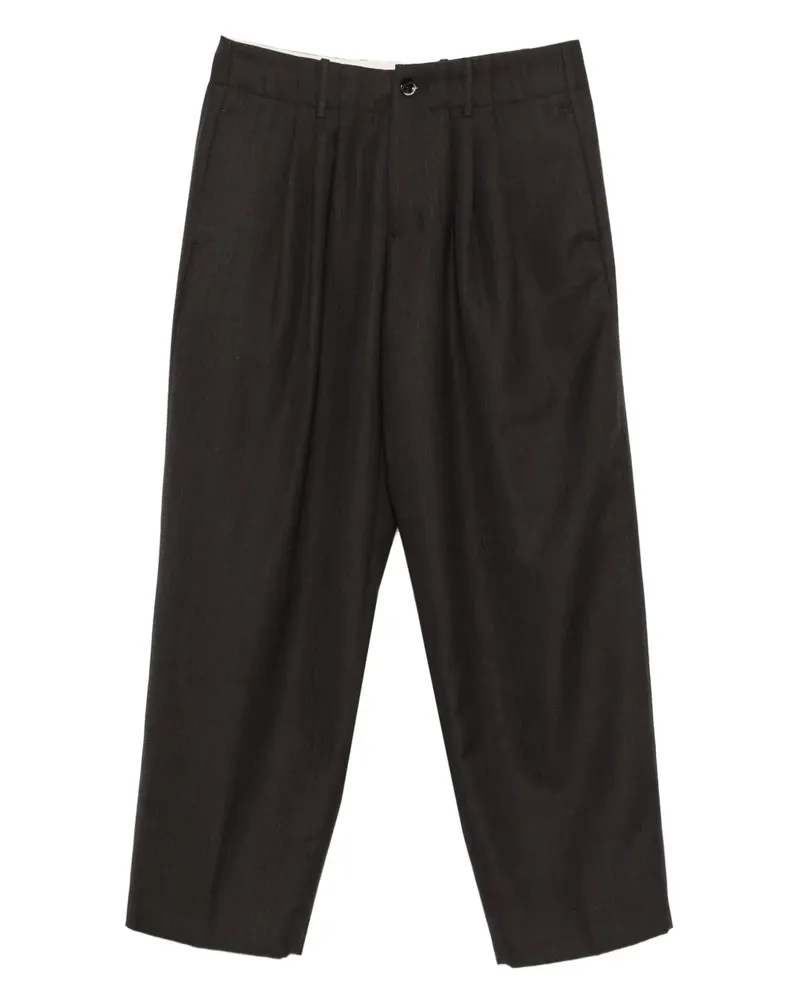 nine:inthe:morning Plissierte Hose - Braun Braun