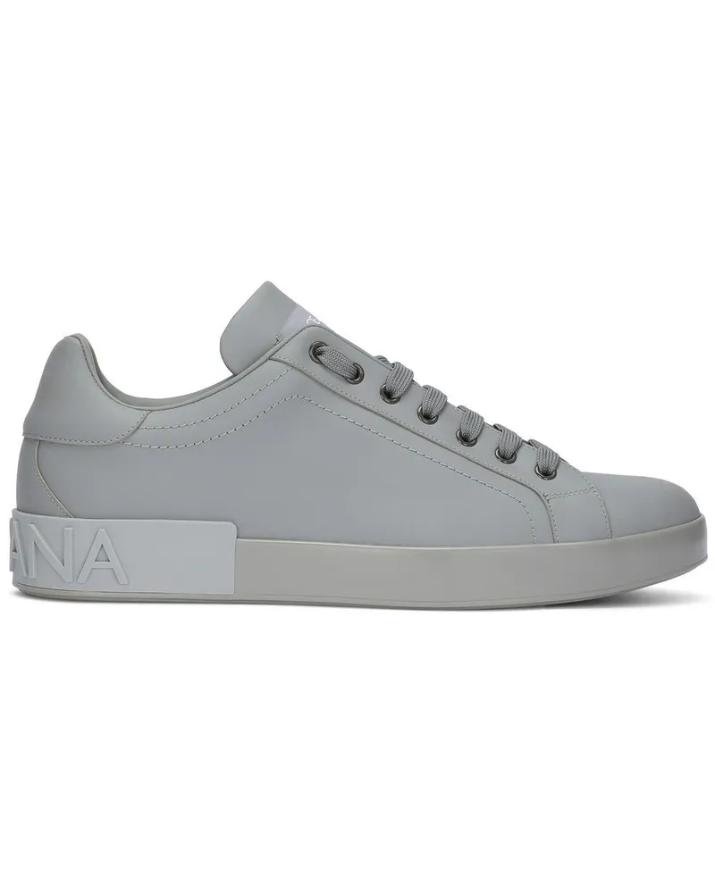 Dolce & Gabbana Portofino Sneakers Grau