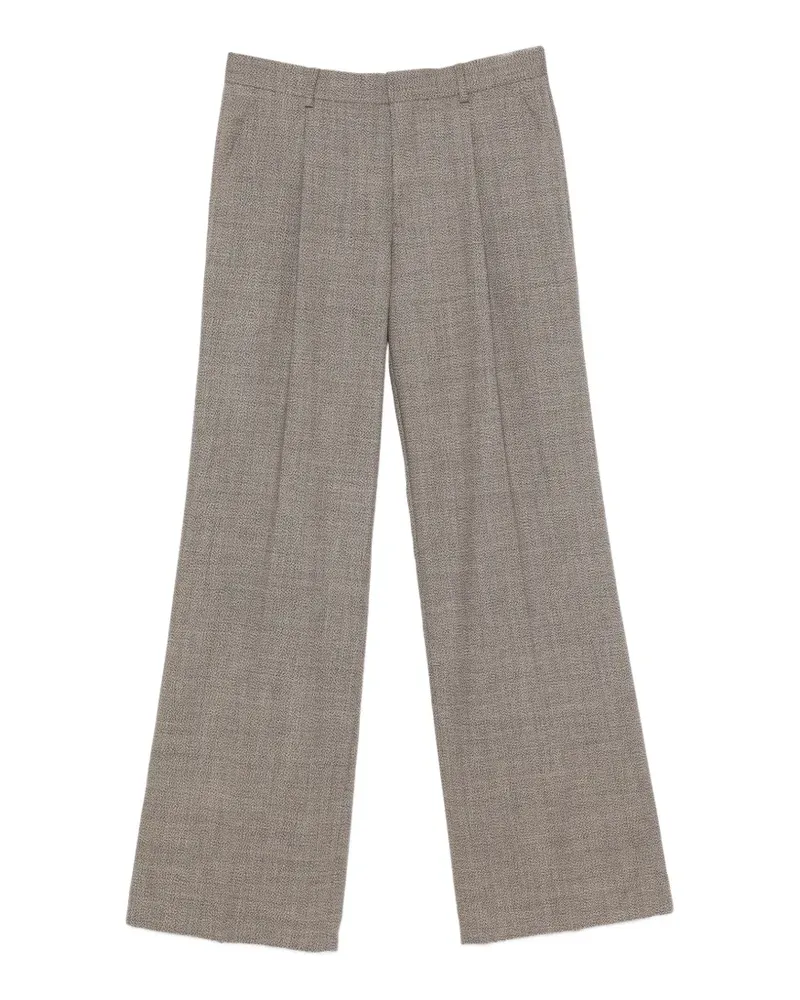 Sandro Plissierte Hose - Braun Braun