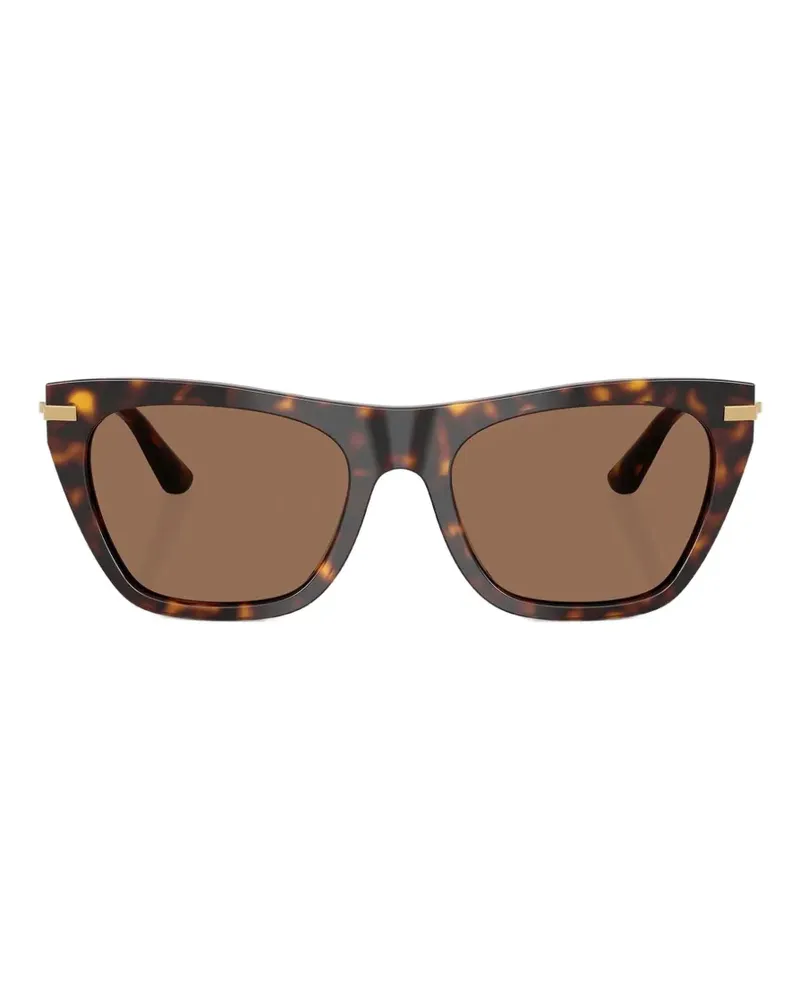 Dolce & Gabbana havana cat-eye sunglasses - Braun Braun