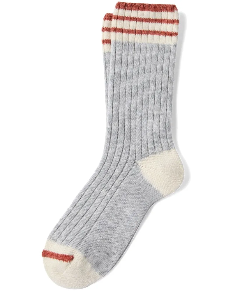 Brunello Cucinelli Socken aus Kaschmir - Grau Grau
