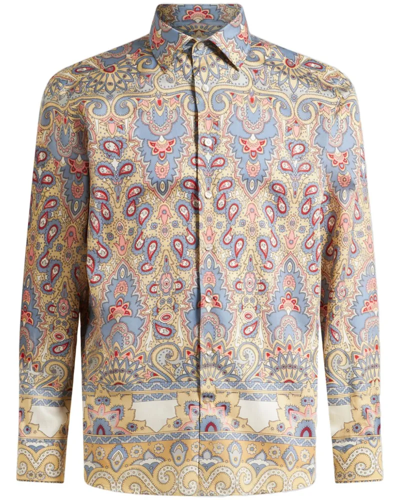 Etro Hemd mit Print - Nude Nude