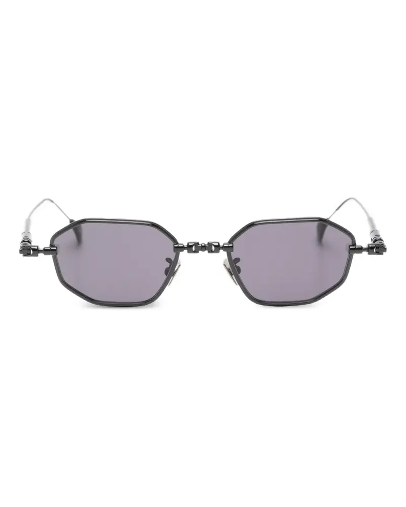 KUBORAUM geometric-frame sunglasses - Schwarz Schwarz