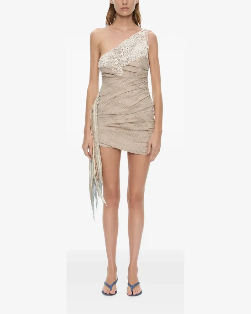 Christopher Esber Batiste Minikleid - Nude Nude
