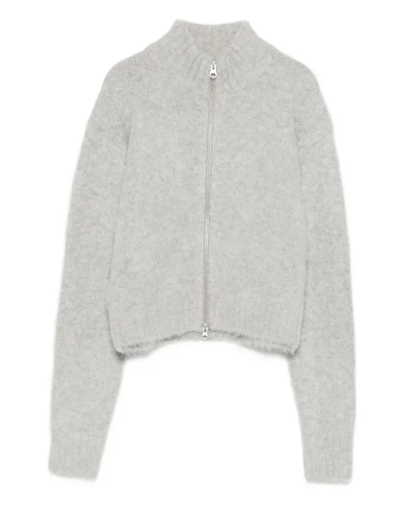Samsøe & Samsøe Cardigan mit Reißverschluss - Grau Grau