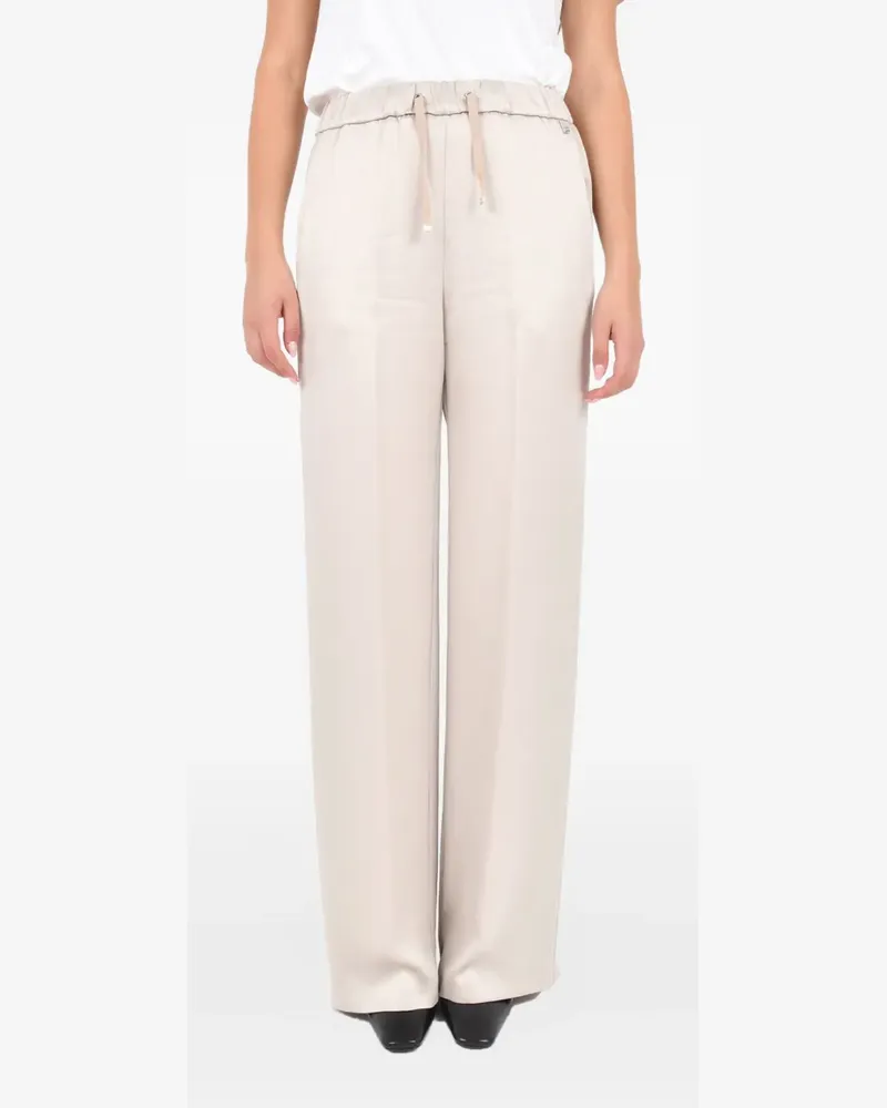Herno Hose mit Kordelzug - Nude Nude