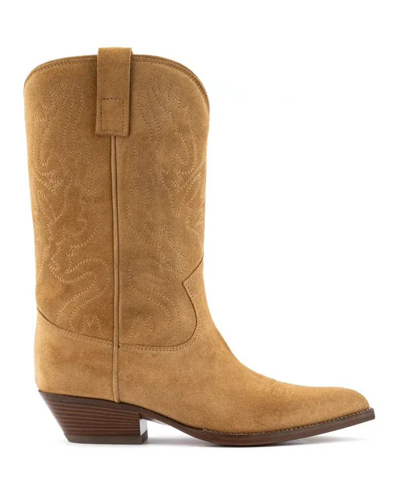 Buttero Flee cowboy boots - Nude Nude