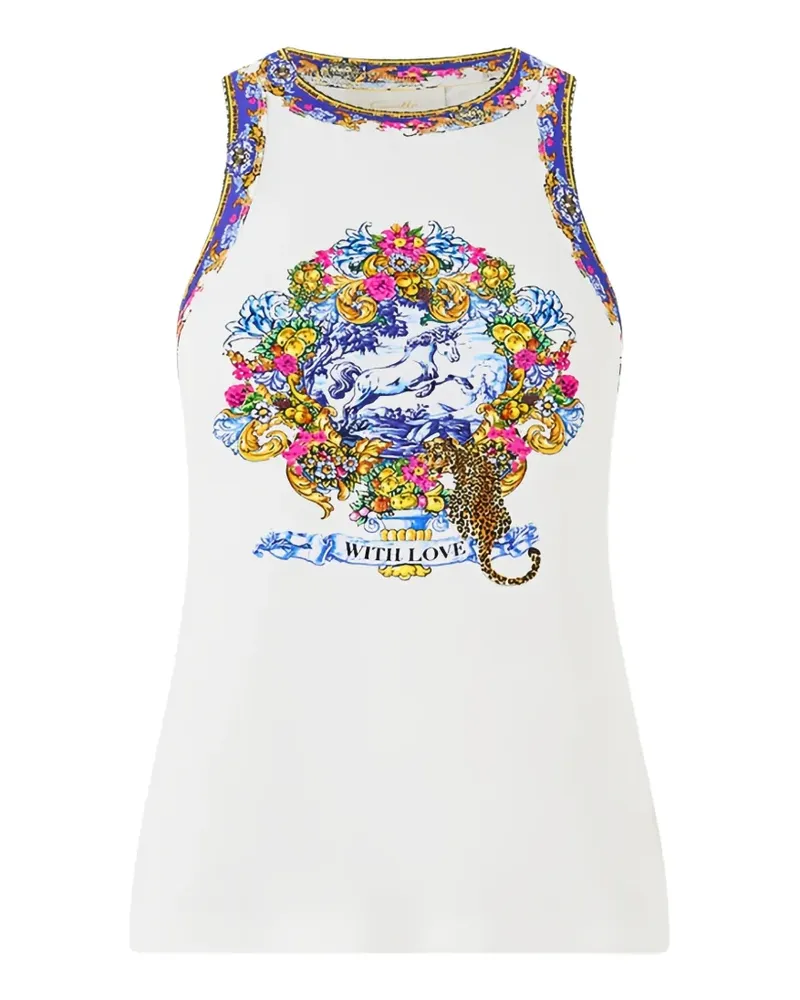 Camilla España Nirvana Tanktop - Weiß Weiß