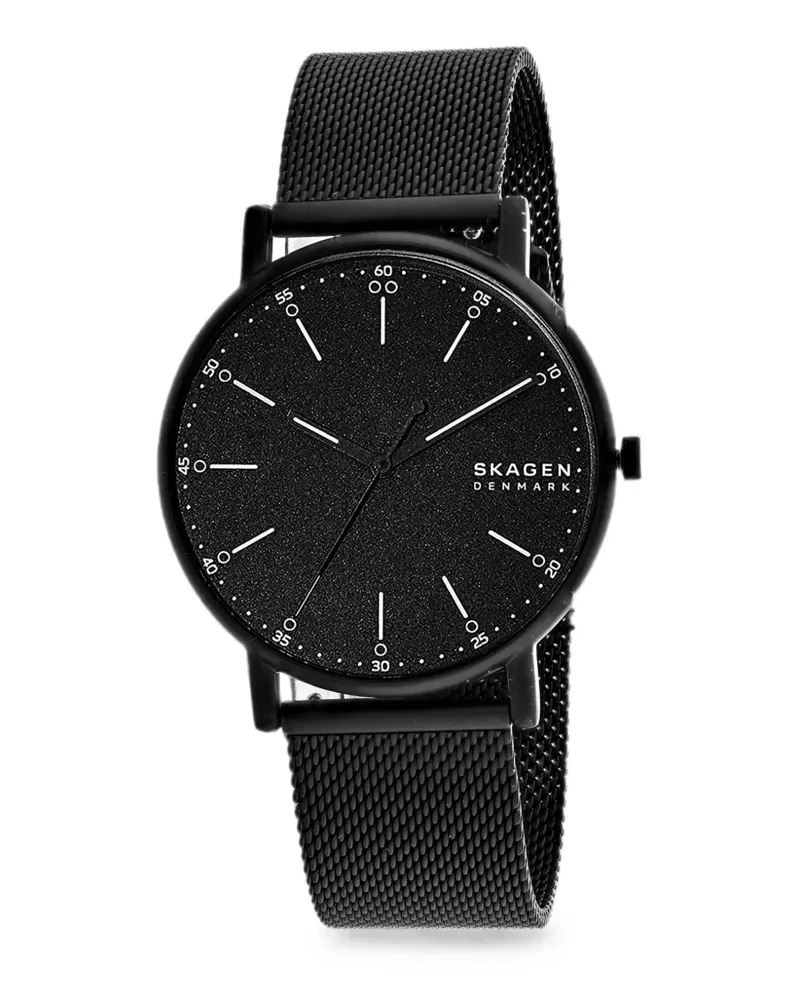 Skagen Signature Armbanduhr 40mm - Schwarz Schwarz