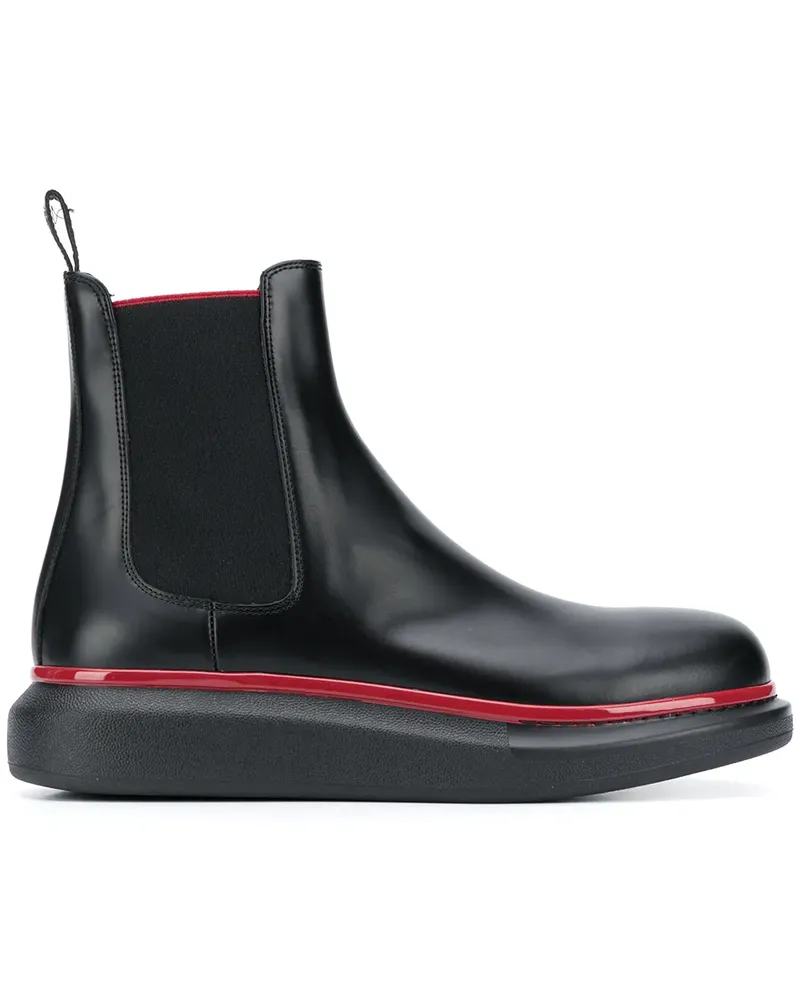 Alexander McQueen Chelsea-Boots - Schwarz Schwarz