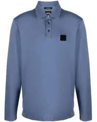 HUGO BOSS Poloshirt mit Logo-Applikation Blau