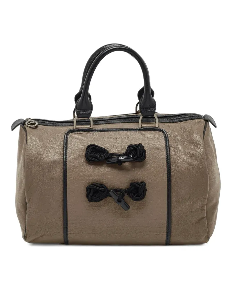 Longchamp Knot Satchel-Tasche - Nude Nude