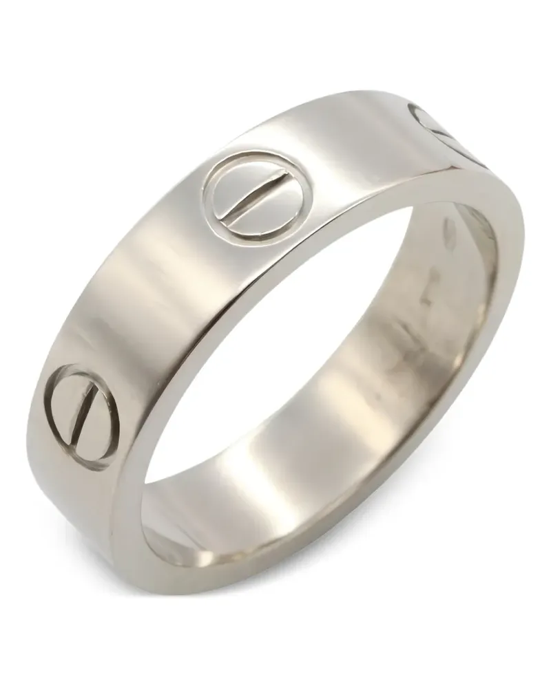 Cartier 2010s Love screw-motif ring - Silber Silber