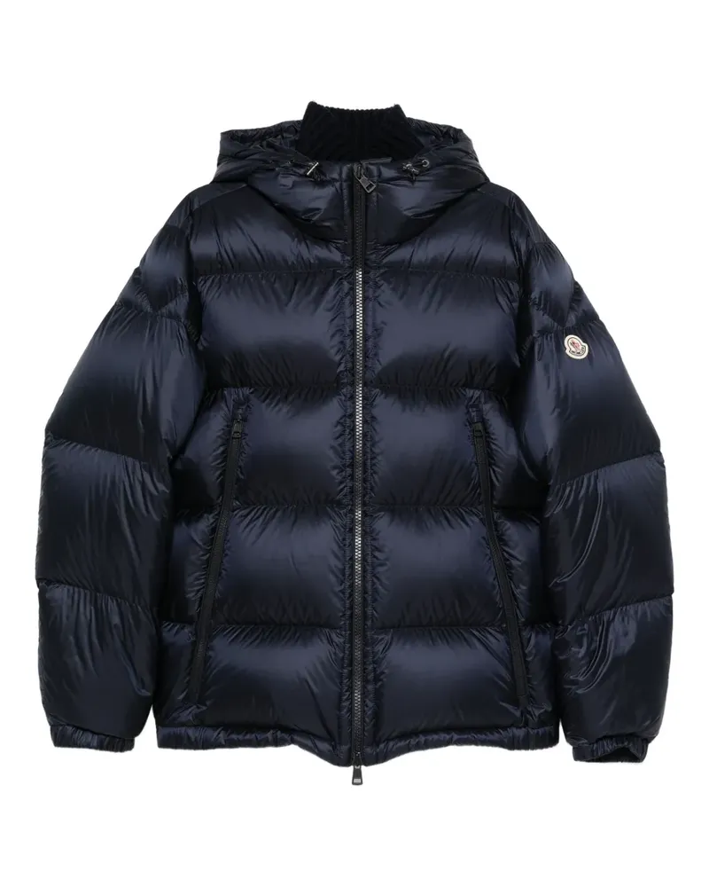 Moncler Mantel mit Kapuze - Blau Blau