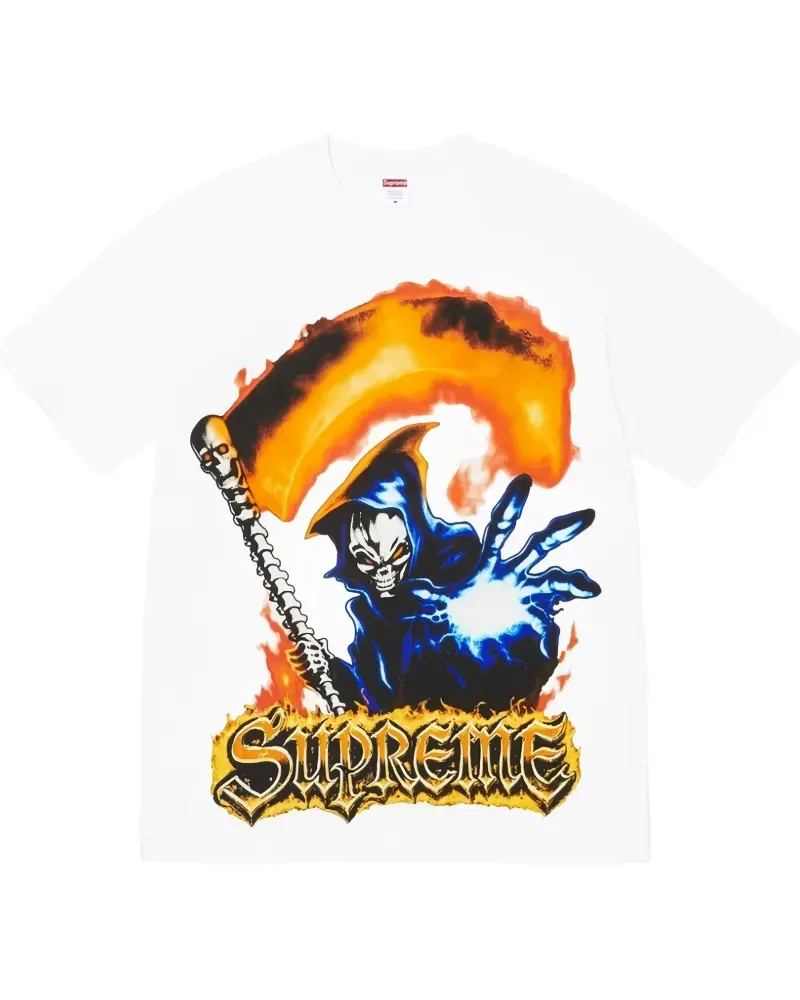 Supreme Being Grim Reaper T-shirt - Weiß Weiß